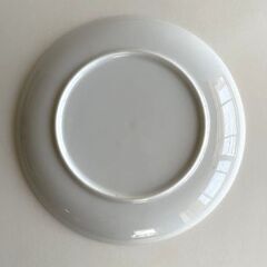 白いプレートの画像