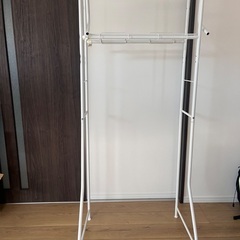 ニトリ　洗濯機ラック　ホワイトの画像