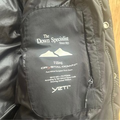 yetiダウンジャケットの画像