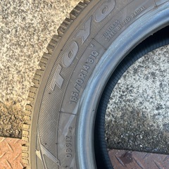 中古スノータイヤ 165/70r14の画像