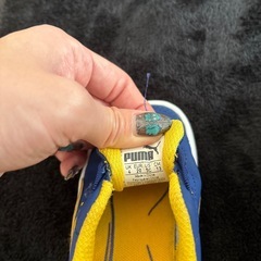 13センチの靴の画像