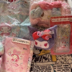 犬猫のためのチャリティーバザー商品サンリオくじくじの画像