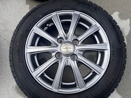 【お話中】早い者勝ち【美品】スタッドレスタイヤ　ホイール　4本セット 155/65R14