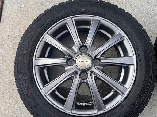 【お話中】早い者勝ち【美品】スタッドレスタイヤ　ホイール　4本セット 155/65R14