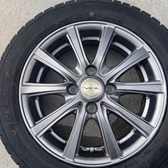 【お話中】早い者勝ち【美品】スタッドレスタイヤ　ホイール　4本セット 155/65R14の画像
