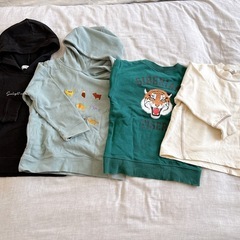 キッズアウター　トレーナーなど 110cmの画像