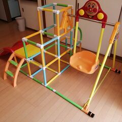 商品名:アンパンマン うちの子天才 カンタン折りたたみ　ブランコパークDXの画像