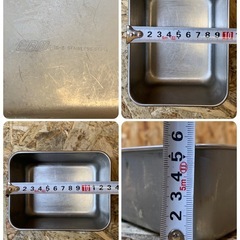 C(7646) EBM 18-8 深型組バット 10個セット ステンレス 中古品 業務用 厨房用品 飲食店 店舗用 調理用の画像