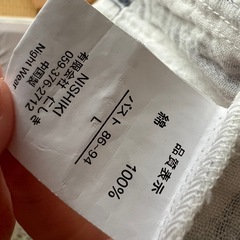 マタニティ　産前産後　前開き　ワンピースパジャマ　ダブルガーゼ　綿100%の画像