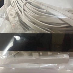 lovicool LANケーブル CAT7 フラットケーブル 10m ホワイト 未使用の画像