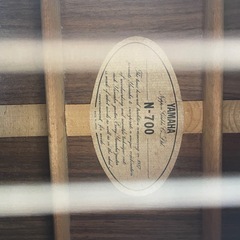 YAMAHA ヤマハ　Ｎ700 アコギ　中島みゆきモデルの画像