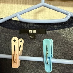 ユニクロロングカーディガン薄手Sの画像