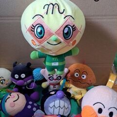 アンパンマン仲間達ぬいぐるみの画像