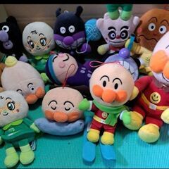 アンパンマン仲間達ぬいぐるみの画像