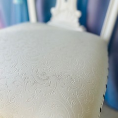 ロココ調イタリア製ダイニングチェア2脚セットの画像