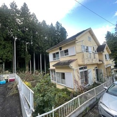 奥多摩の中古戸建て　自由にリフォーム　平成築の格安物件　所…