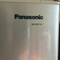 2011年製　パナソニックれい冷蔵庫の画像