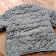 90サイズ　キルティングジャケットの画像