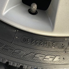 スズキ純正アルミ付き14インチスタッドレスセットの画像