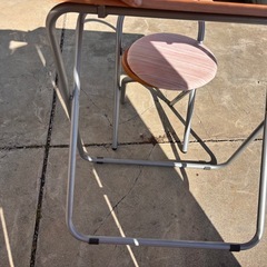 折り畳みテーブル&チェアセットの画像