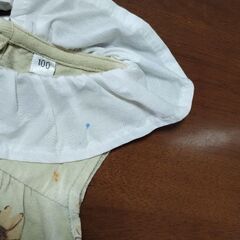 ワンピース　袖無し　ひまわり