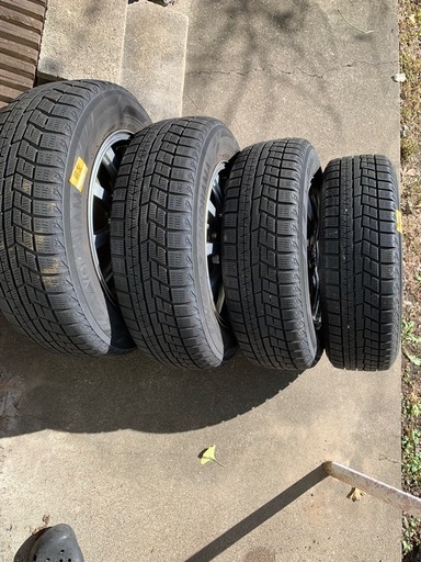 大幅値下げ！スタッドレスタイヤホイール4本セット　YOKOHAMA iceGUARD 175/65R14