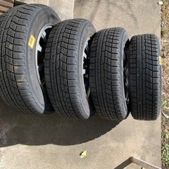 大幅値下げ！スタッドレスタイヤホイール4本セット　YOKOHAMA iceGUARD 175/65R14の画像