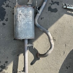 FJクルーザー純正マフラーの画像