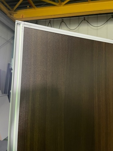 4枚セット＋コーナーポスト付　カグクロ　ローパーテーション　木目　W1200×H1800　W900×H1800　　