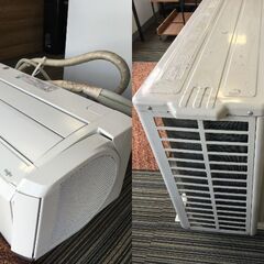 ♪富士通 冷房・暖房兼用 ルームエアコン AS-XN56H2W/室外ユニット AO-XN56H2 2018年製 動作未確認 現状品 (NF251104)Zi-2320の画像