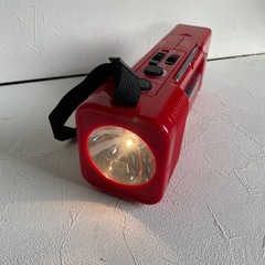 ラジオ付き懐中電灯の画像