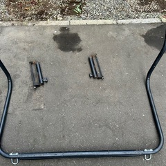 軽トラ、リアキャリアの画像