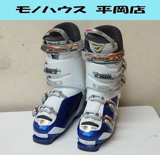27.0～27.5cm NORDICA スキーブーツ CRUISE NF5 SEVENTY ホワイト×ブルー 70 スキー靴 ノルディカ クルーズ 札幌市 清田区 平岡