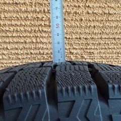 【美品】スタッドレス4本セット ダンロップ WM02 195/70R15 溝8mmの画像