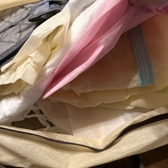 布団毛布などの収納袋８枚の画像