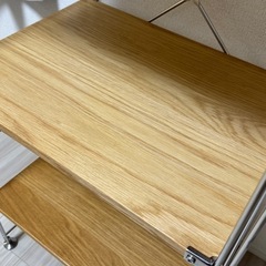 無印良品 ステンレスユニットシェルフ オーク材 棚 58 × 120cm セット の画像