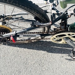 🔴【ジャンク】HUMMER 自転車の画像