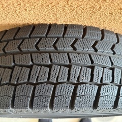 【美品】スタッドレス4本セット ダンロップ WM02 195/70R15 溝8mmの画像