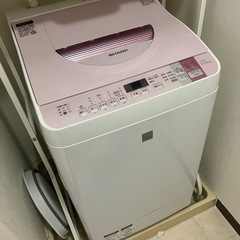 無料配送します 11月29日指定 SHARP 乾燥付洗濯機  の画像