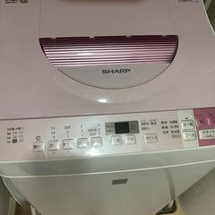 無料配送します 11月29日指定 SHARP 乾燥付洗濯機  の画像