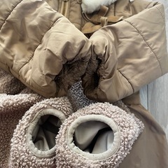 100サイズ　2枚セット　プティマイン　アウター　ジャンパーの画像