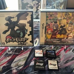 DSi本体2つ+ﾎﾟｹﾓﾝ4本の画像