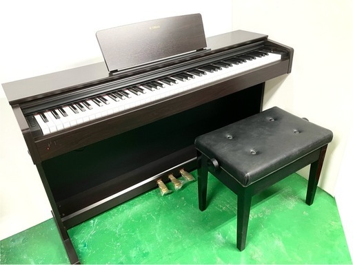値下げ！【引き取り限定】 ヤマハ◆88鍵・電子ピアノ アリウス YDP-143R 椅子付き