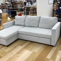 【トレファク ラパーク岸和田店】ニトリ  3人掛けカウチソファー...