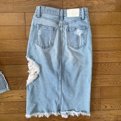 GYDA EMODA デニム　パンツ　スキニー　スカートの画像