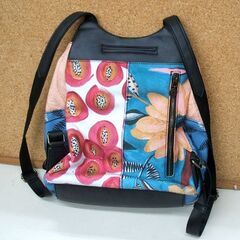 Desigual デシグアル バックパック TRICYRTIS BIBURY ブルー リュック 2WAY 29×33cm　☆ PayPay(ペイペイ)決済可能 ☆ 札幌市 豊平区 平岸 平岸店の画像