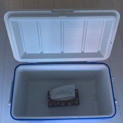 難有！コールマンのクーラーボックスの画像