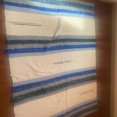 wtw ハラパラグ　カーペット　ブルーホワイト　青白の画像