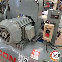 ✨日立　中古　1.5P-9.5VD6　常圧コンプレッサ　小型空気圧縮機　三相✨うるま市田場✨の画像