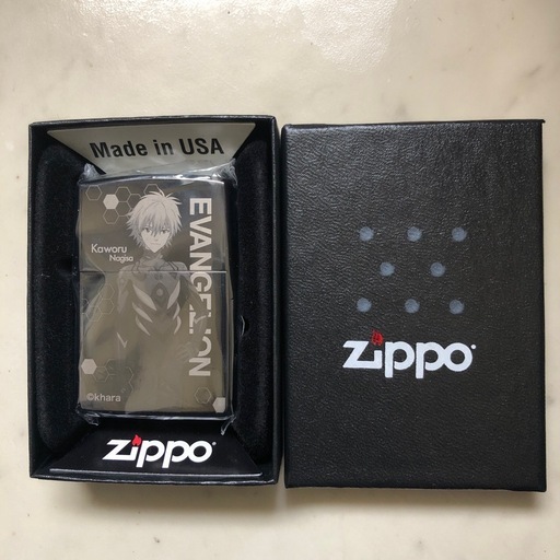 zippoライター  エヴァンゲリオン　渚カヲル　　　　渚カヲル　　　　　　　新品未使用未開封品